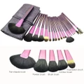 20Pcs Professional Cosmetic Makeup Brushes Foundation Lip Brush Tool Purple