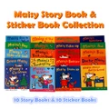 Maisy Story Book & Sticker Book Collection Kindergarden Best Preschool English Book Kids & Baby Early Learning Book