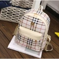 (PO) Checkered Backpack