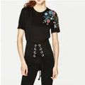 3488 Floral Embroidered Top