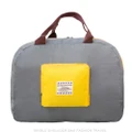 Foldable Hand Carry Luggage bag ( Grey )