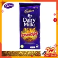 Cadbury Dairy Milk Crunchie Chocolate 180g [Australia Imported] [Ice Pack Included]