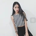 Stripes cropped top