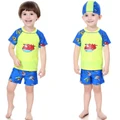 Boy 2 piece bathing suit and swimming trunks