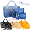 ?Best sale??3PCS Hot sale Women Handbag Set Synthetic Leather Casual Party Bag