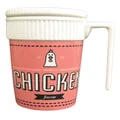 Claytan Noodle Mug with Lid - Chicken