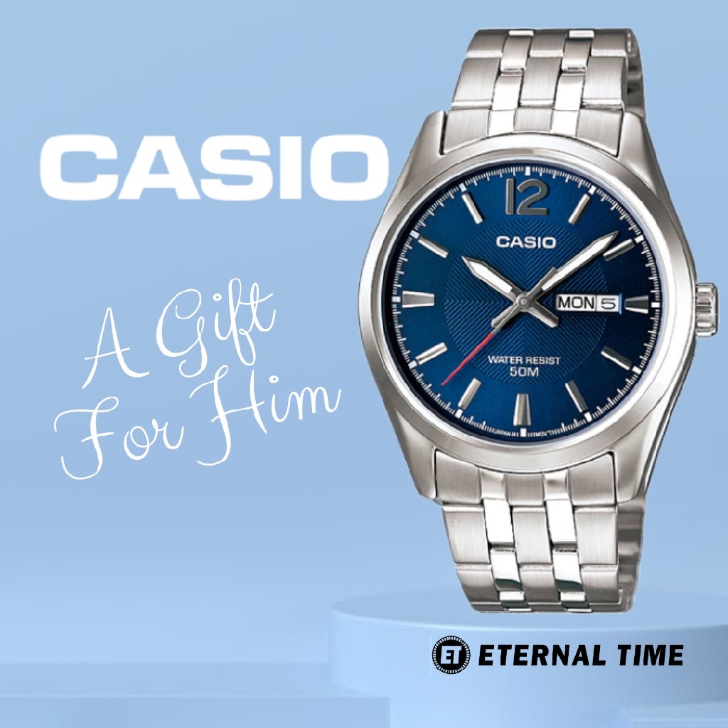 (2 YEARS WARRANTY) Casio Original MTP-1335D-2A Men's Watch JAM TANGAN LELAKI CASIO ORIGINAL CASIO WATCH FOR MEN ORIGINAL