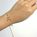 Crane Charm Bracelet (Gold)