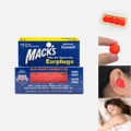 Mack's Pillow Soft Silicone Putty Earplugs, 2 Pair Orange � Ear Plugs For Sleeping Swimming Penyumbat Penutup Telinga ??