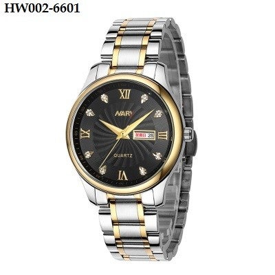 Men's fashion NARY Strip Waterproof Mechanical Quartz Watch HW002-6601