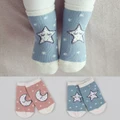 Star Moon baby socks