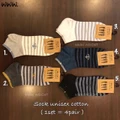 Fashion sock unisex cotton ( 1set = 4pair ) stocking Rm14