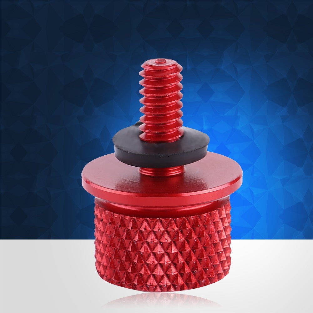 1Pc 1/4"(6mm) Thread Motorcycle Aluminum Rear Seat Bolt Screw