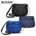 MEGA SALES Mango MNG Casual Nylon Sling Bag (Black,Navy,Brown,Blue,Beige)