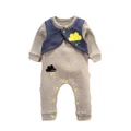 Baby Infant Toddlers Long Sleeve Cloud Print Rompers Jumpsuit Bodysuit
