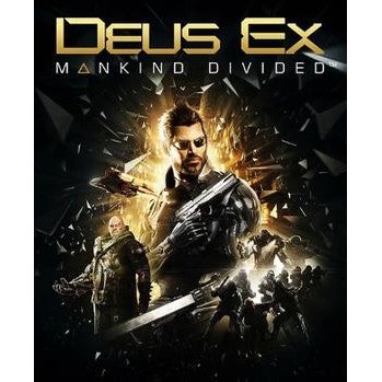 Deus EX Mankind Divided Offline with DVD - PC Games