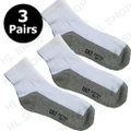 (3 Pairs) G&T School Socks 99% Rich Cotton Anti-Slip Size L (Age 10-12)