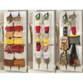 Home Adjustable Bag Rack Over Door Straps Hanger Handbag Clothes Organizer Space