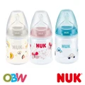 NUK 150ml Premium Choice Wide Neck PP Bottle Silicone Teat Sze 1M Baby Bottle Feeding