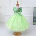 Kids Girls Puffy Wedding Cute Party Pageant Party Tulle Dress