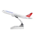 Turkish Airlines B777 16 cm Aircraft Model Die-cast Metal