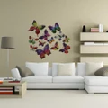 12pcs 3D Butterfly Stickers DIY Wall Sticker walls doors Room Decor DecalPlastic