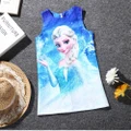 New Fashion Frozen Kids Tank Dress Sundress Girl Princess Dress
