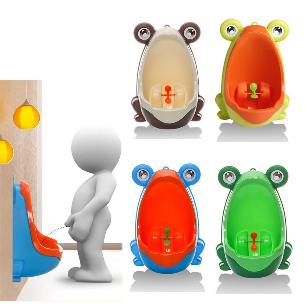 ? Cheap Shipping ?Frog Boy Kids Baby Toilet Training Children Potty Pee Urine Bathroom
