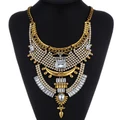 classic bronze multilayer necklace