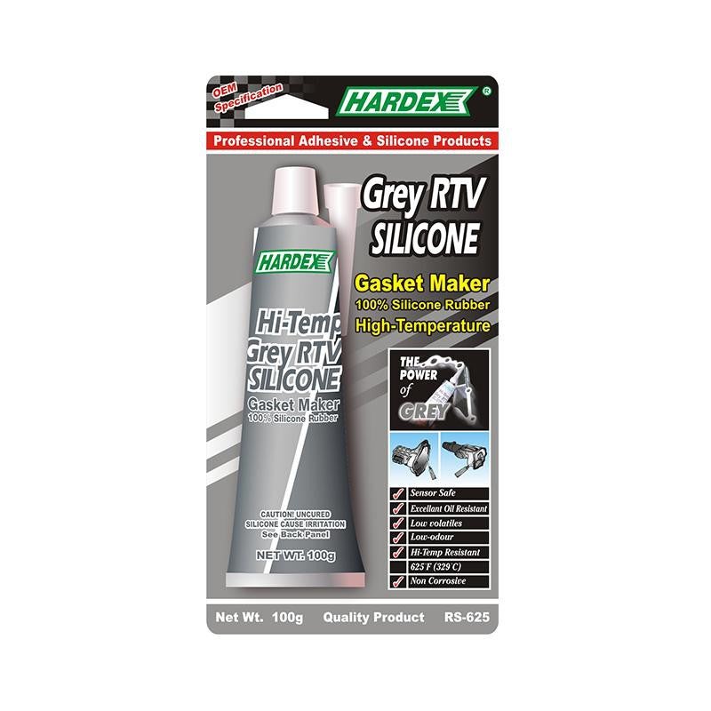 Hardex Grey RTV Silicone Gasket Maker 100g