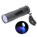 ?New One?9 LED Mini UV Flashlight Torch Light