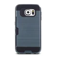 Hard Card solt PC with soft TPU together phone Cover Case For Samsung galaxy S6