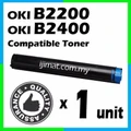 OKI B2200 / B2400 Compatible Toner Cartridge OKIDATA B2200 / B2400 Printer Toner 43640303