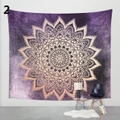 New Fantasy Square Printed Hippie Tapestry Beach Throw Mandala Towel Scarf