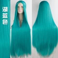 Ready stock 100cm Mstraight wig 400g thick good quality green