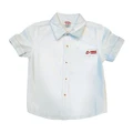 [STOCK CLEARANCE] Jayden & Co Short Sleeve Boy Shirt - White 0040WHIT