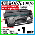 6,500pages Compatible Laser Toner CE505X CE 05X 505X 505A HP05X LaserJet P2050 P2055 P2055d P2055dn P2055x