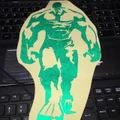 Hulk Reflective car sticker