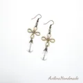 Knot Crystals Earrings