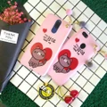 Silicone Cute Pinky Case For Oppo A83,A37,F5