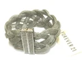 Wire mesh woven magnetic bracelet
