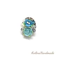 Roses Bloom Blue Statement Ring?