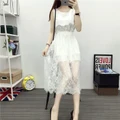 Elegant Korean Lace Dress