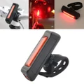 USB Rechargeable Bike Bicycle Light Rear Back Safety Tail Light Red New
