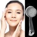 ??Non-electric Exfoliating Facial Brush Skin Care Soft Scrub Plastic With Handle