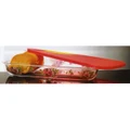 Rose Delight - Divided Rectangular Roaster with Plastic Cover