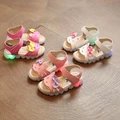Summer Babies LED Flash Light Sandals Shoes KT Cat Shoes
