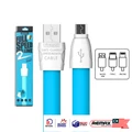 Remax RC-011 Full Speed 2 Micro USB / Lightning 2.4A Fast Charging and Data Transfer Cable