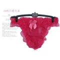 03905 Delicate Embroidered Bowknot G String