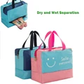 Women Travel Storage Bag Dry and Wet Separation Swimming Bag Sports Beach Bag
